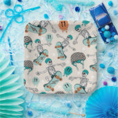 Cool Dude Skater Party Papier Borden Papieren Bordje (Feest)