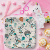 Cool Dude Skater Party Papier Borden Papieren Bordje (Feest)