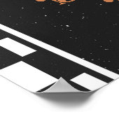 Cool Dude Welkom Poster | Skateboardbord (Hoek)