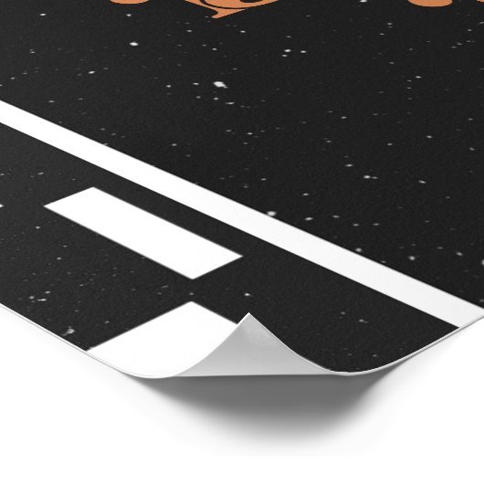 Cool Dude Welkom Poster | Skateboardbord (Hoek)