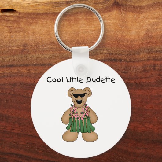 Cool Dudette Sleutelhanger (Voorkant)