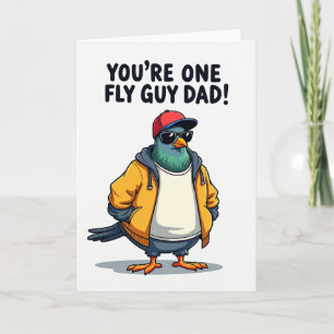 Cool Duif Vaderdag Kaart