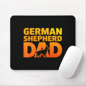 Cool Duits Shepherd-ontwerp voor mannen jongens ho Muismat (Met muis)