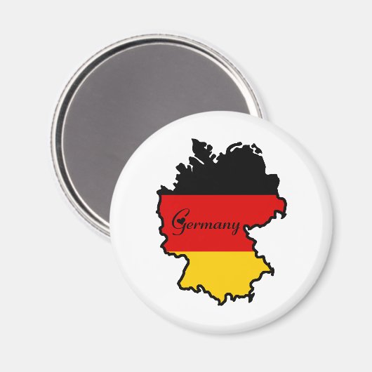 Cool Duitsland Magneet (Voorkant / Achterkant)