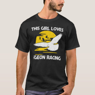 Cool Duivenracen Voor Meisjes Kinderen Postduif Ra T-shirt