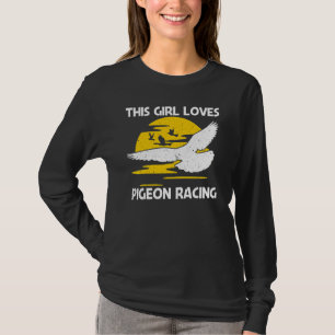 Cool Duivenracen Voor Meisjes Kinderen Postduif Ra T-shirt