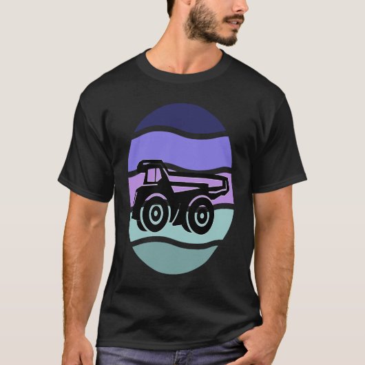 Cool Dump Truck for Wheel Loader & Construction Ve T-shirt (Voorkant)