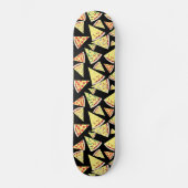 Cool Dynamic Random Pattern Pizza Lover's Skateboard (Voorkant)