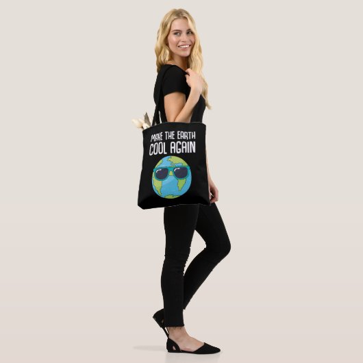 Cool Earth Day Planet Save Environment Tote Bag (Op model)