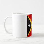 Cool East Timor Flag Koffiemok (Links)
