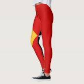 Cool East Timor Vlag Mode Leggings (Links)