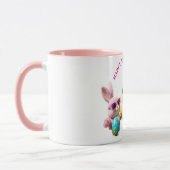 Cool Easter Crew Bunny Chick Gnome Zonnebril Roze Mok (Links)