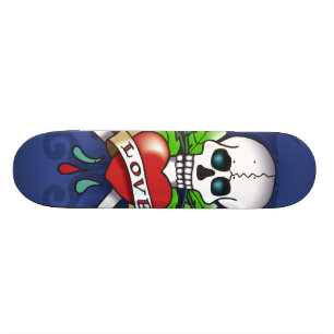 Cool Ed Hardy stijlskateboard Skateboard