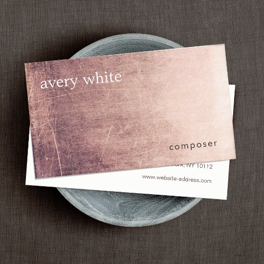 Cool Edgy Abstract Visitekaartje