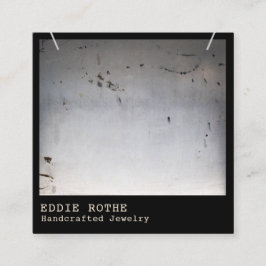 Cool Edgy Rustic Ketting Display Square Square Vierkante Visitekaartje