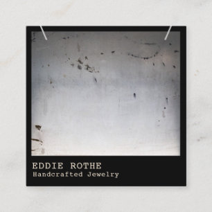Cool Edgy Rustic Ketting Display Square Square Vierkante Visitekaartje