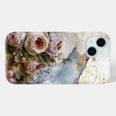 Cool Edgy Shabby  Rozen op gescheurd papier Case-Mate iPhone Case (Achterkant (horizontaal))