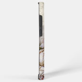 Cool Edgy Shabby  Rozen op gescheurd papier Samsung Galaxy Hoesje (Rechterkant)