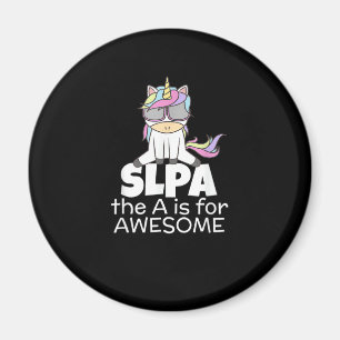 Cool eenhoorn voor SLPA spraaktaalpatholoog Magneet