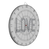 Cool, eenvoudig, modern design Love Pennsylvania Dartbord (Voorkant Links)