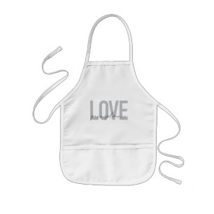 Cool, eenvoudig, modern design Love Pennsylvania Kinder Schort