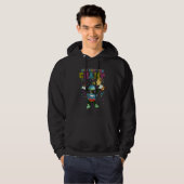 Cool Egg Hunting Champion Egg Basket Stuffer Easta Hoodie (Voorkant volledig)