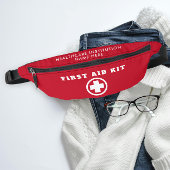 Cool EHBO Rode Kruis Medisch Naar Go Travel Kit Heuptasje