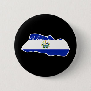 Cool El Salvador Ronde Button 5,7 Cm