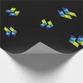 Cool Elastos Cryptocurrency Coin Sign Patroon Cadeaupapier (Hoek)