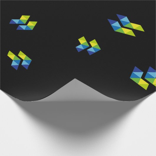 Cool Elastos Cryptocurrency Coin Sign Patroon Cadeaupapier (Hoek)