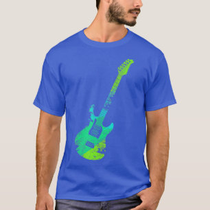 Cool Electric Guitar Chords Art Funny Bass Slogan T-shirt