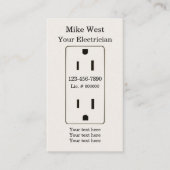 Cool Electricia Visitekaartje (Voorkant)