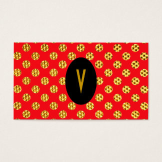 Cool Elegant Bride Red Glitter / House-of-Grosch Visitekaartjes