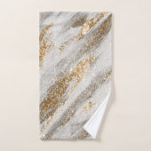 Cool Elegant Gold Glitter Touch Bad Handdoek (Handdoek)