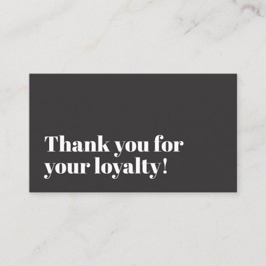 Cool Elegant Grijs Pastel Circle Bold Salon Klantenkaartje (Voorkant)