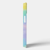 Cool Elegante Ombre Glitter Druppels Tie Dye Case-Mate iPhone Case (Achterkant / Rechts)