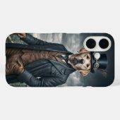 Cool Elegante Victoriaans Steampunk Labrador Dog A Case-Mate iPhone Case (Achterkant (horizontaal))