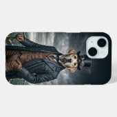 Cool Elegante Victoriaans Steampunk Labrador Dog A Case-Mate iPhone Case (Achterkant (horizontaal))