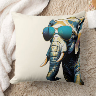 Cool Elephant Chic Kussen