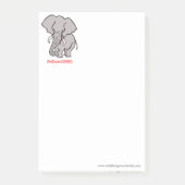 Cool ELEPHANT-Conservation - Wildlife krijger - Post-it® Notes (Voorkant)