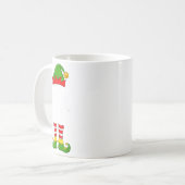 Cool Elf Xmas Matching Family Elf Squad Christmas  Koffiemok (Voorkant links)