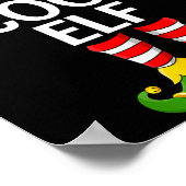 Cool Elf Xmas Matching Family Elf Squad Christmas Poster (Hoek)