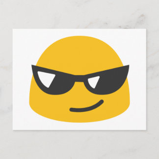 Cool Emoji Briefkaart