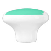 Cool Emoji Llama Keramische Knop (Zijkant)