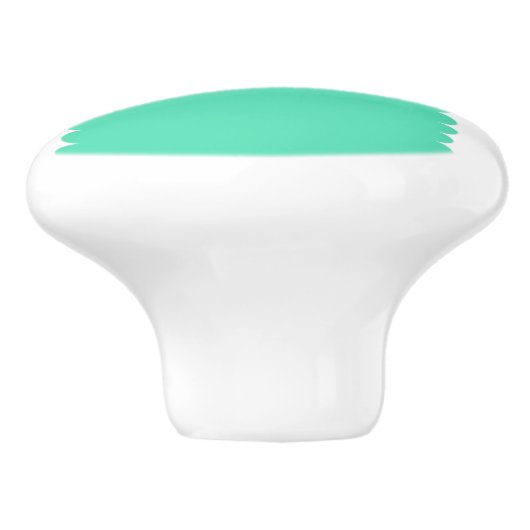 Cool Emoji Llama Keramische Knop (Zijkant)