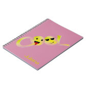 Cool Emoji (naam wijzigen) Notitieboek (Linkerzijde)