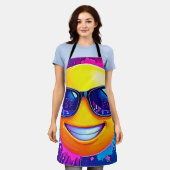 Cool 😎 Emoji Splash Fun Schort (Gedragen)