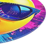 Cool 😎 Emoji Splash Fun Snijplank (Hoek)