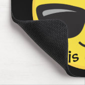 Cool Emoji voor Homeschool Muismat (Hoek)