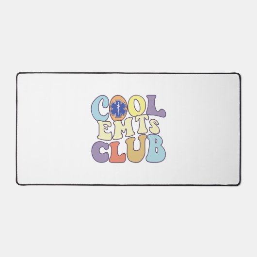 Cool Emts Club Emergency Medisch Technicus Eerst Bureaumat (Voorkant)